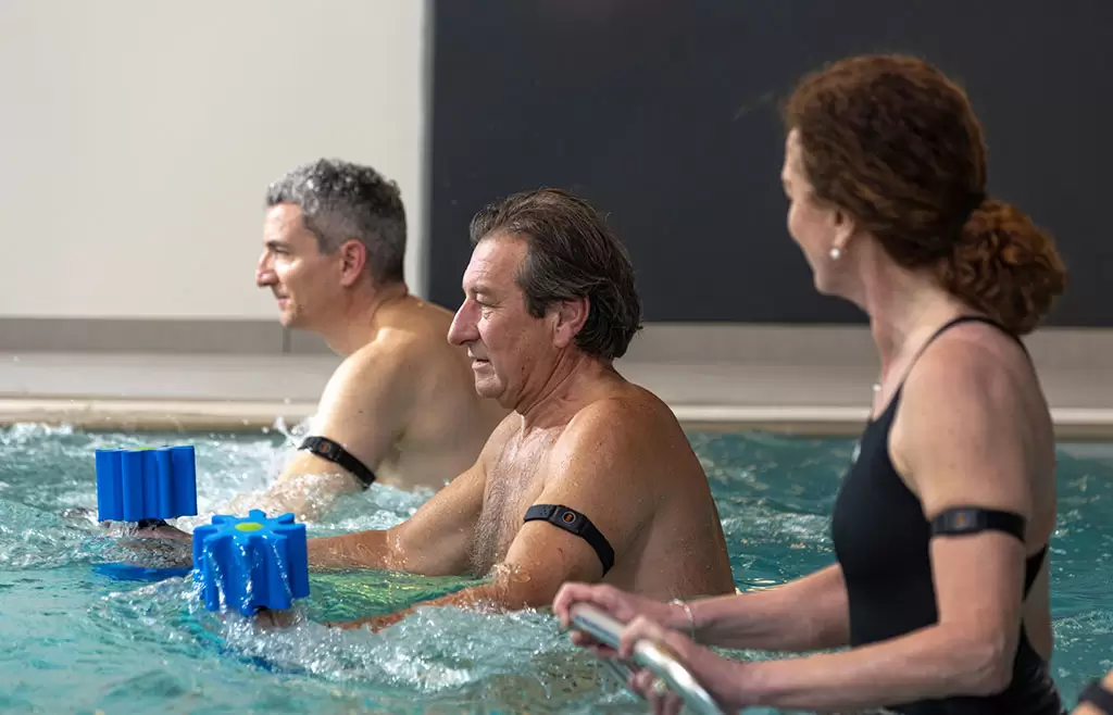 Percorso Longevità - group training su allena in piscina per restare giovani