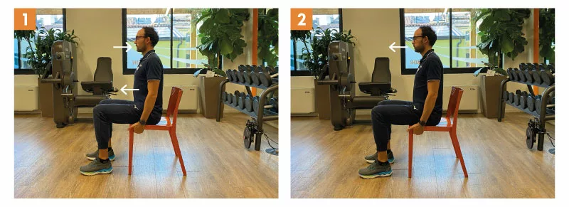 esercizio di respirazione addominale