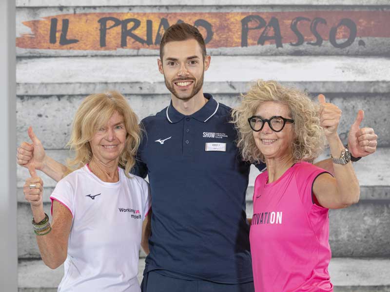 clienti felici e soddisfatte dell'allenamento di gruppo a Padova