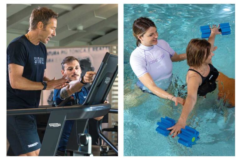 a show club si possono combinare allenamento in piscina e in palestra